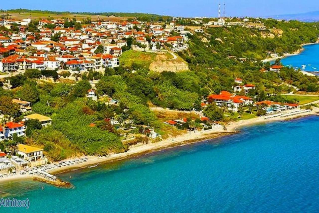 Beautiful Studio In Traditional Afytos Halkidiki-Uvc Sterilized מראה חיצוני תמונה
