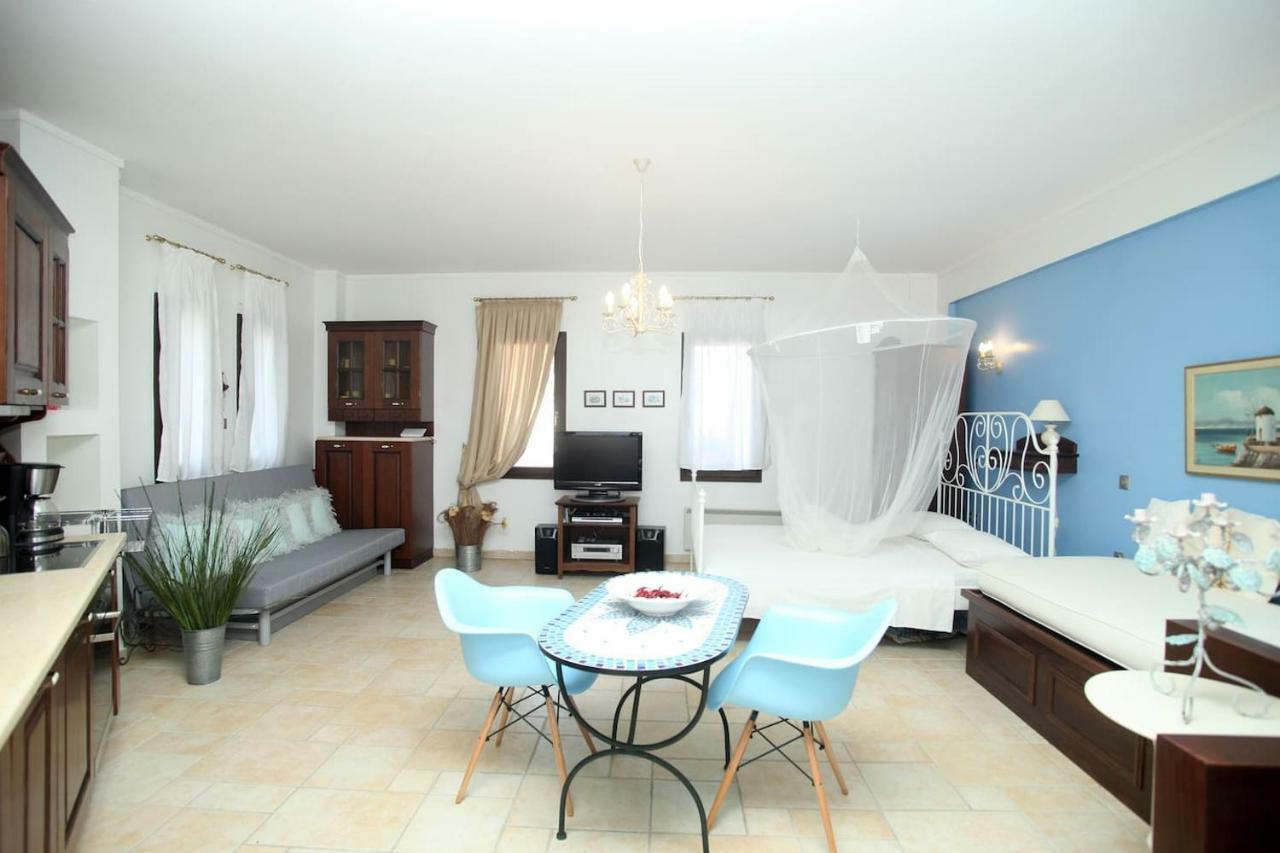Beautiful Studio In Traditional Afytos Halkidiki-Uvc Sterilized מראה חיצוני תמונה